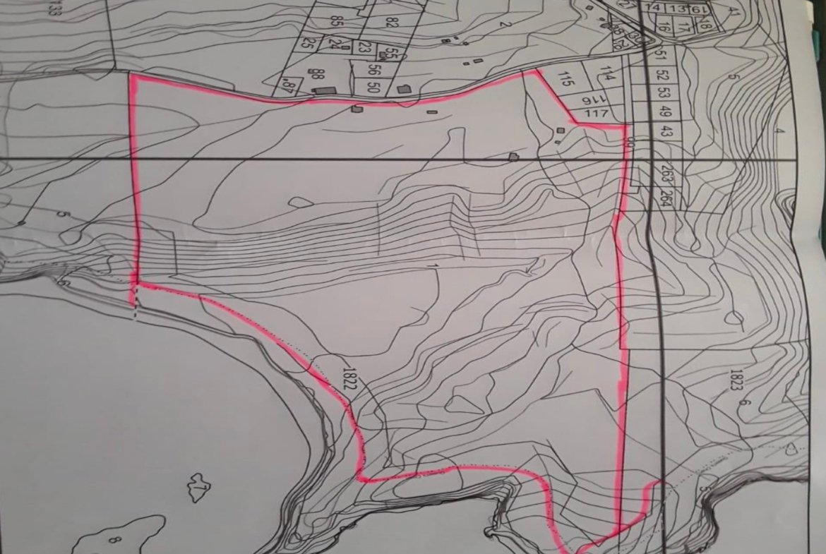 84 acres of real estate for sale in Micoud - Honeymoon Beach Map